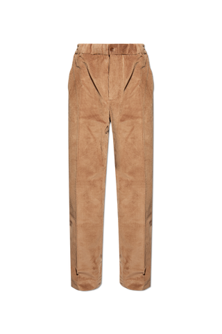 Moncler BROWN Corduroy trousers 1