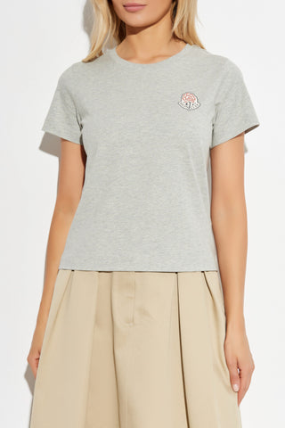 Moncler GREY T-shirt with logo 3