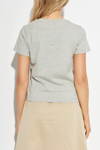 Moncler GREY T-shirt with logo 4