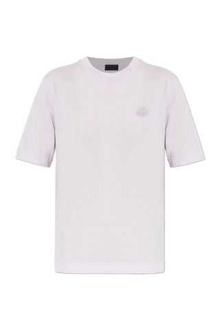 Moncler PURPLE T-shirt with logo 1