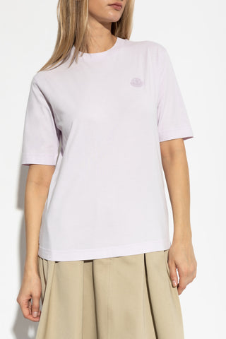 Moncler PURPLE T-shirt with logo 3