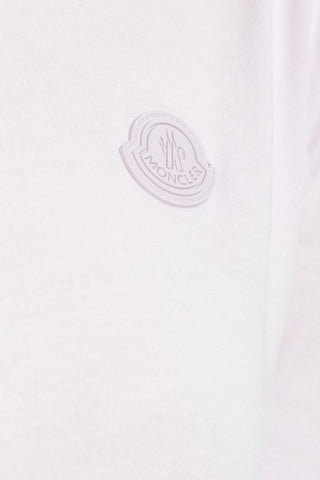 Moncler PURPLE T-shirt with logo 5