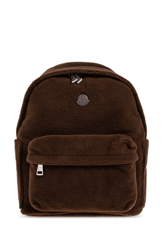 Moncler BROWN Backpack with logo 1