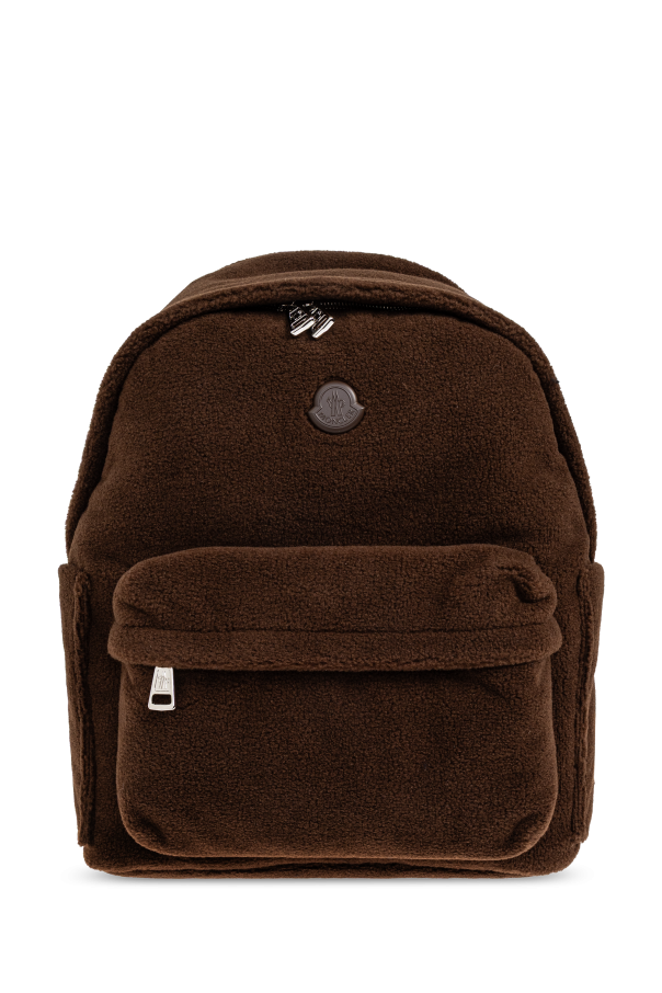 Moncler BROWN Backpack with logo 1