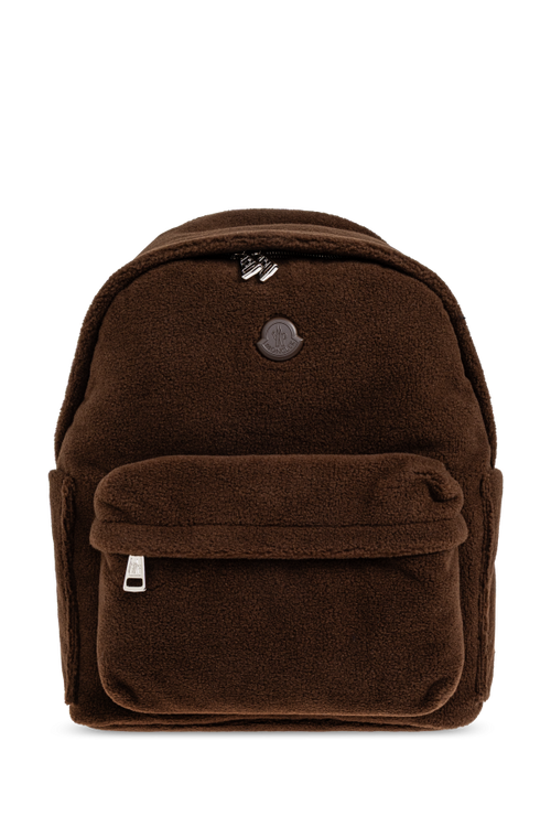 Moncler BROWN Backpack with logo 1