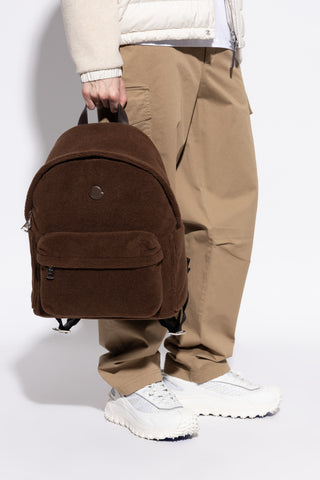 Moncler BROWN Backpack with logo 2