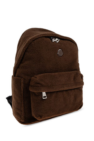 Moncler BROWN Backpack with logo 4