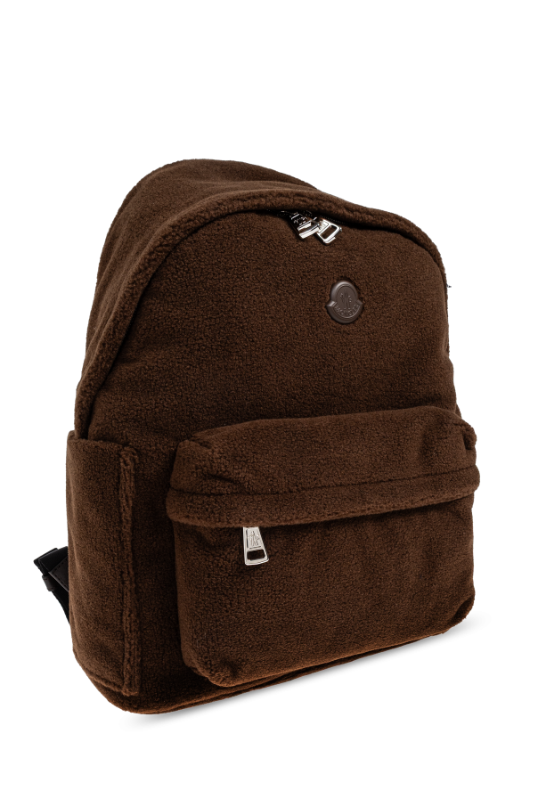 Moncler BROWN Backpack with logo 4