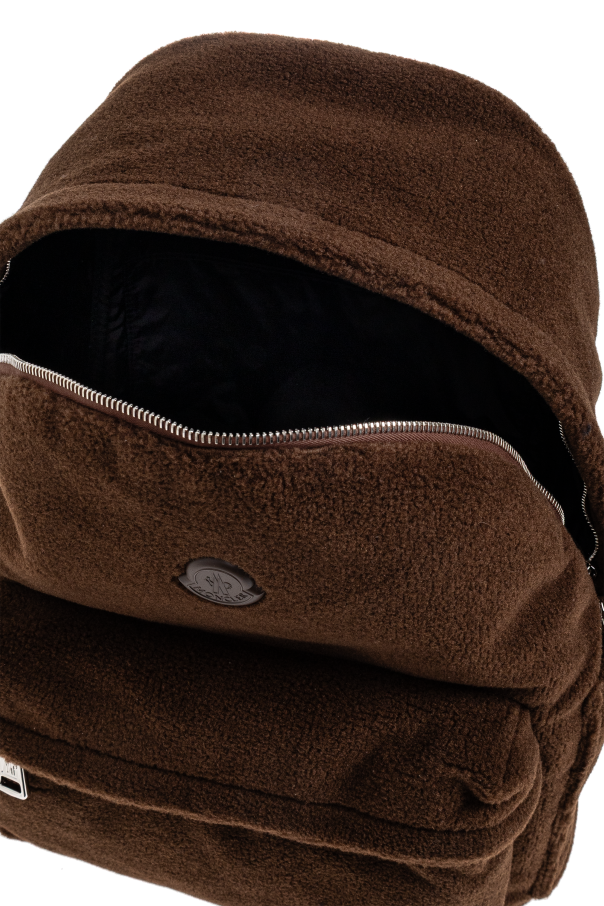 Moncler BROWN Backpack with logo 5
