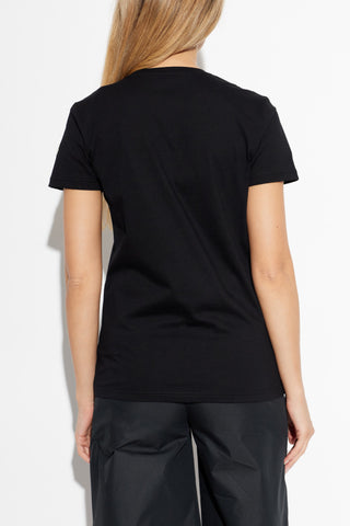 Moncler BLACK T-shirt with logo 4