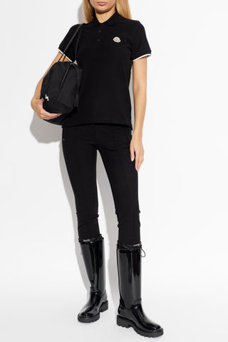 Moncler BLACK Polo with logo 2