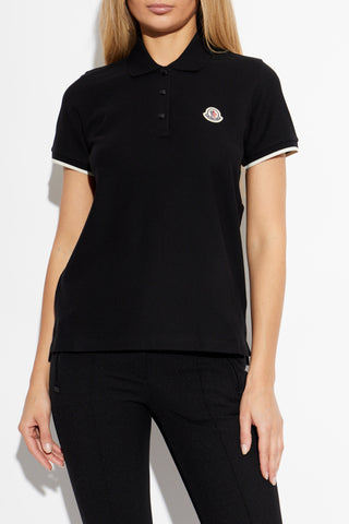 Moncler BLACK Polo with logo 3
