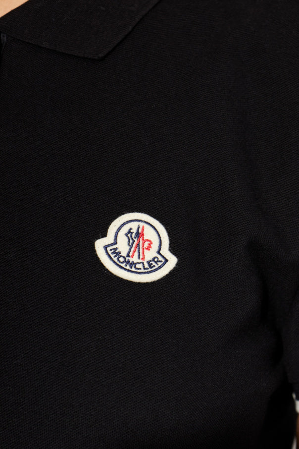 Moncler BLACK Polo with logo 5