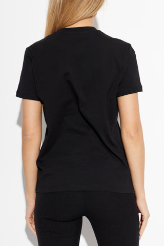Moncler BLACK T-shirt with logo 4