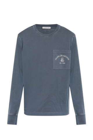Moncler GREY Long sleeve T-shirt 1