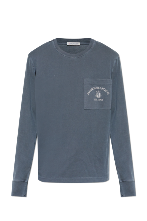 Moncler GREY Long sleeve T-shirt 1