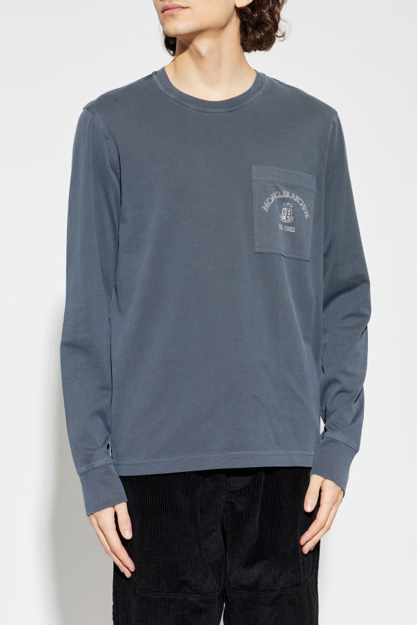 Moncler GREY Long sleeve T-shirt 3