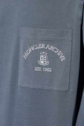 Moncler GREY Long sleeve T-shirt 5