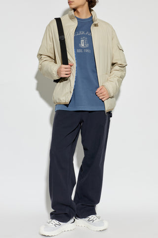 Moncler BLUE T-shirt with logo 2