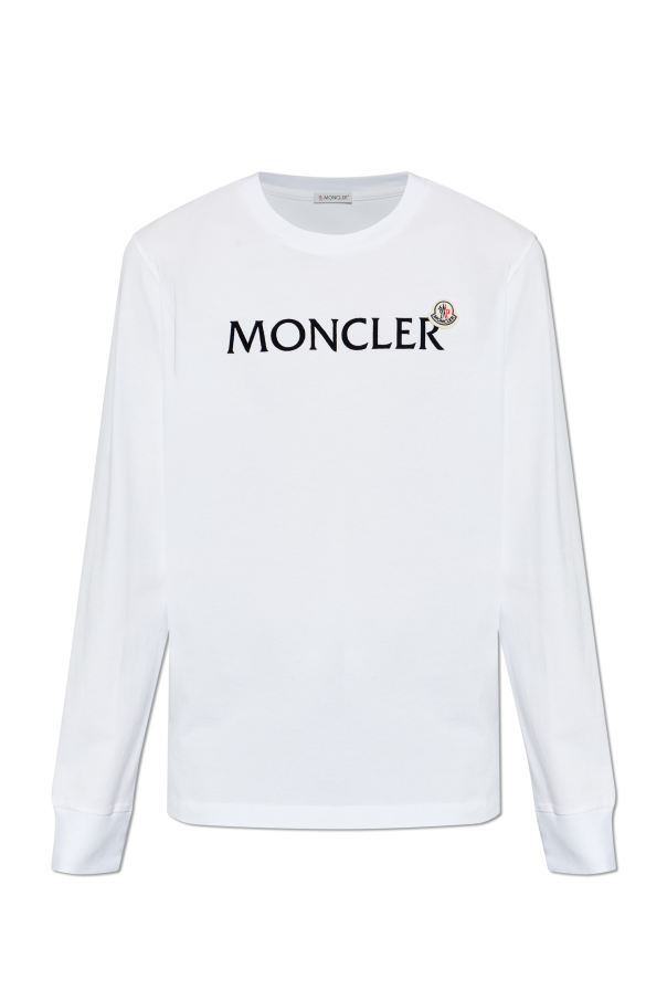Moncler WHITE Long sleeve T-shirt 1