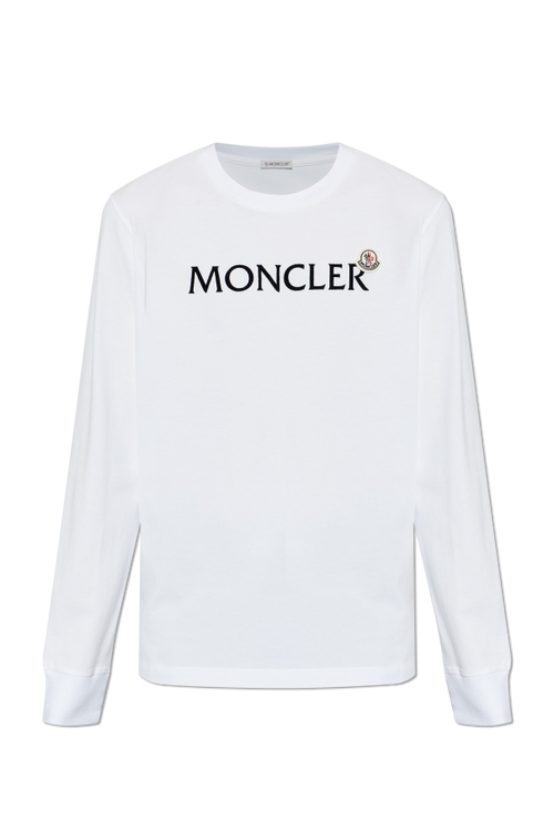 Moncler WHITE Long sleeve T-shirt 1