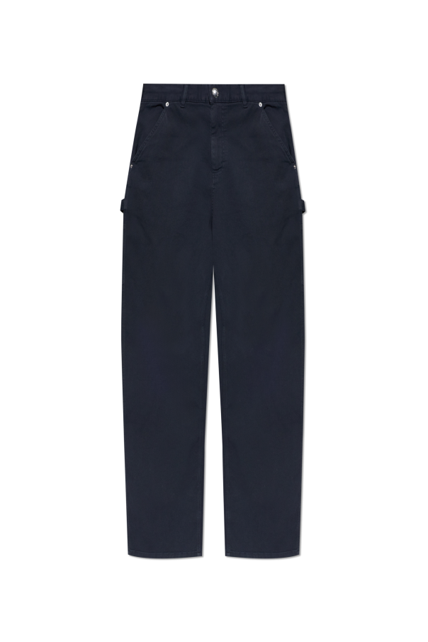 Moncler NAVY BLUE 'Cargo' trousers 1