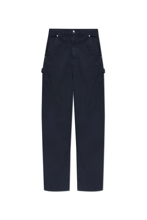 Moncler NAVY BLUE 'Cargo' trousers 1