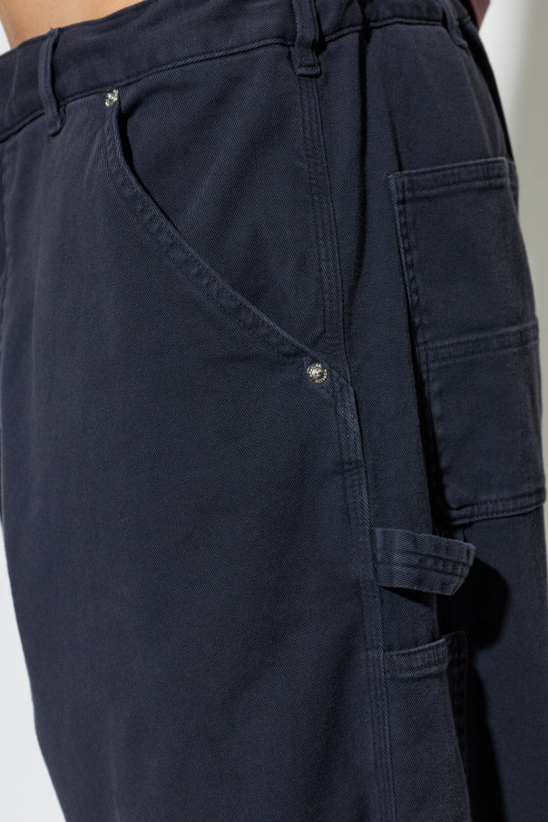 Moncler NAVY BLUE 'Cargo' trousers 5