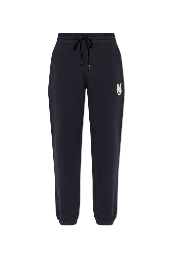 Moncler NAVY BLUE Sweatpants with logo 1