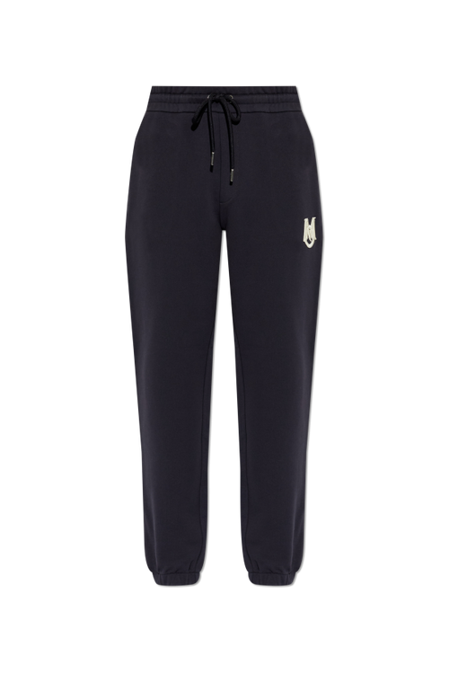 Moncler NAVY BLUE Sweatpants with logo 1