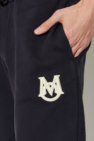 Moncler NAVY BLUE Sweatpants with logo 5