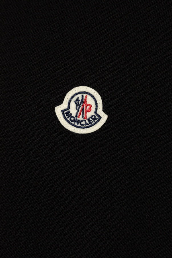 Moncler BLACK Polo with logo 5