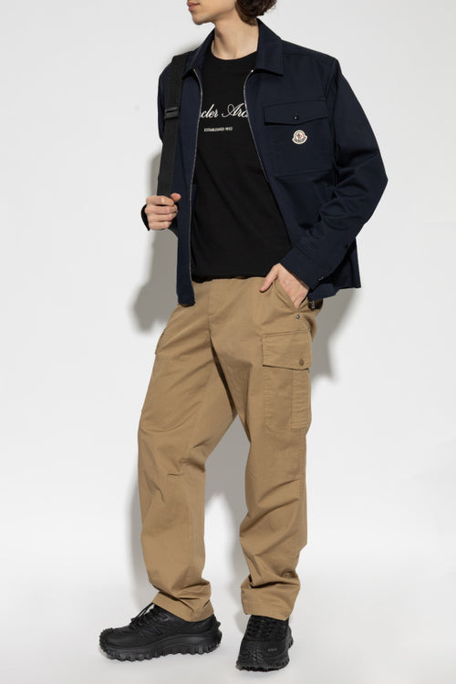 Moncler BLACK Sweatshirt with logo 2