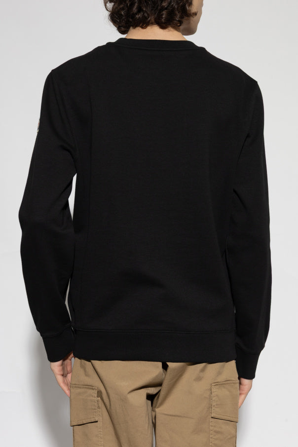 Moncler BLACK Sweatshirt with logo 4