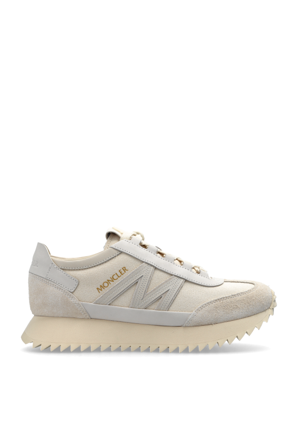 Moncler cream "Pacey2" sports shoes 1