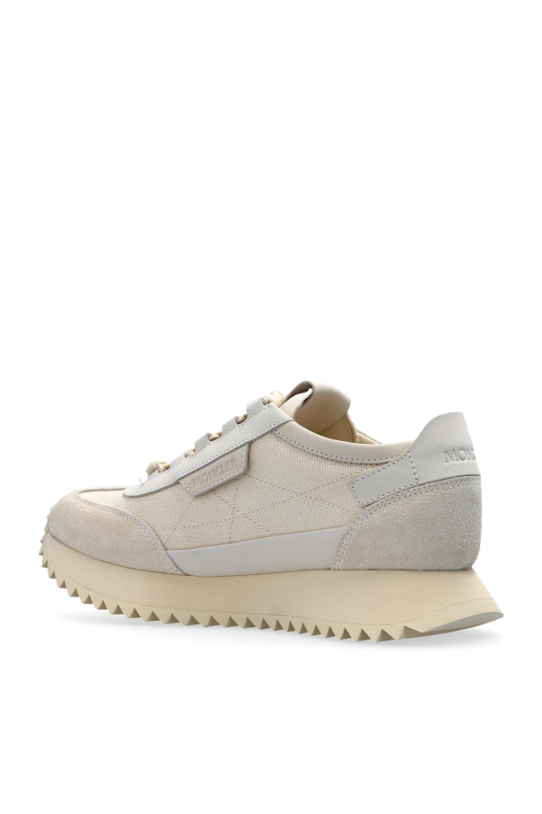 Moncler cream "Pacey2" sports shoes 5