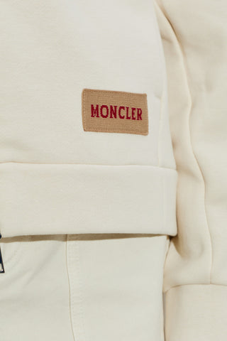 Moncler cream Hoodie 5