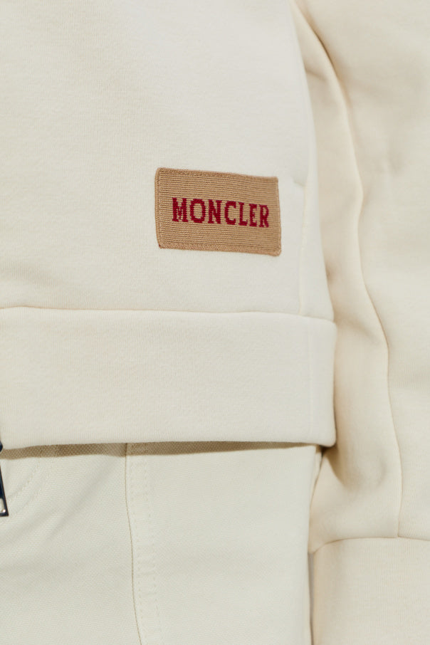 Moncler cream Hoodie 5