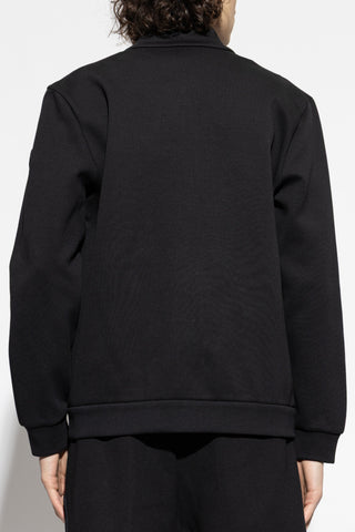 Moncler BLACK Sweatshirt with stand-up collar 4