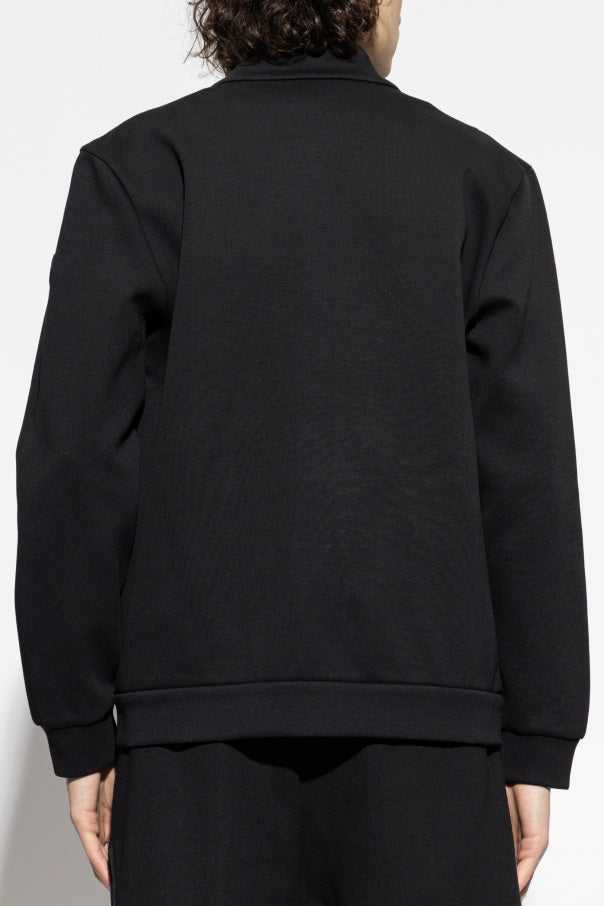 Moncler BLACK Sweatshirt with stand-up collar 4