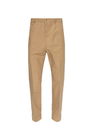 Moncler beige Creased trousers 1