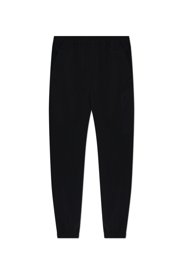 Moncler BLACK Trousers with cuffs 1