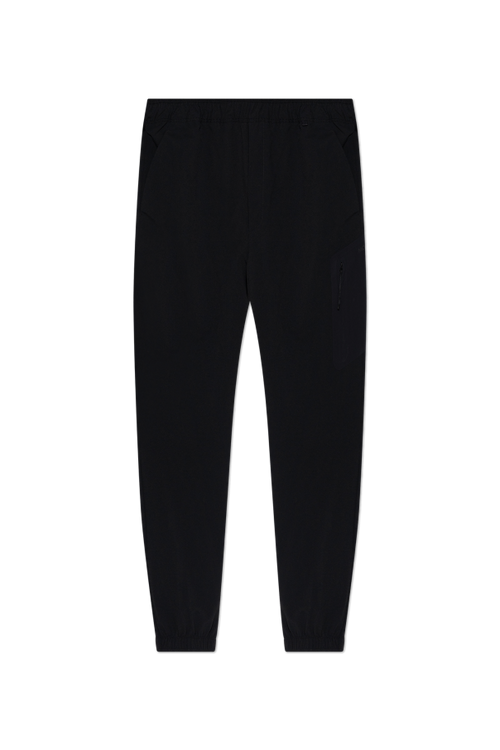 Moncler BLACK Trousers with cuffs 1