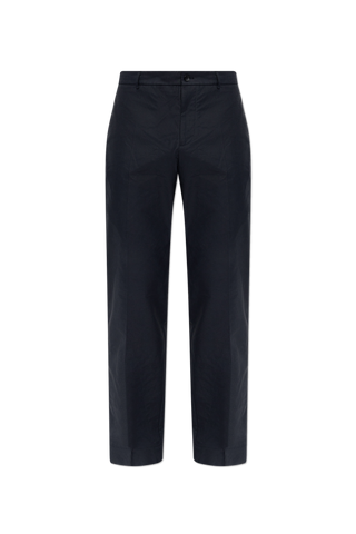 Moncler NAVY BLUE Creased trousers 1