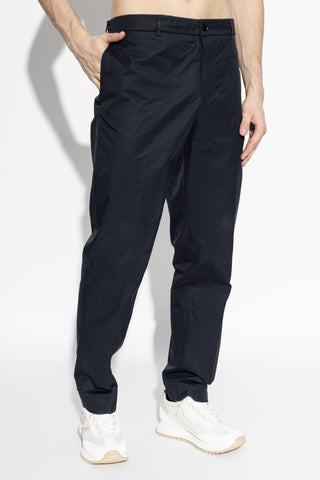 Moncler NAVY BLUE Creased trousers 3
