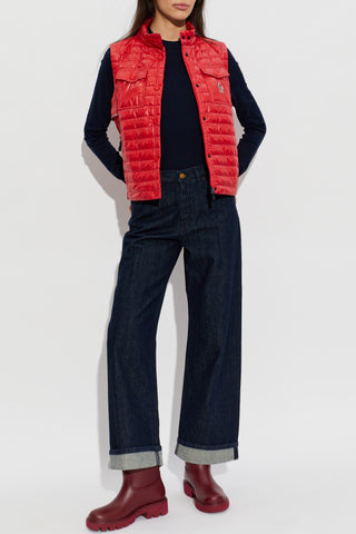 Moncler NAVY BLUE Wide-leg jeans 2