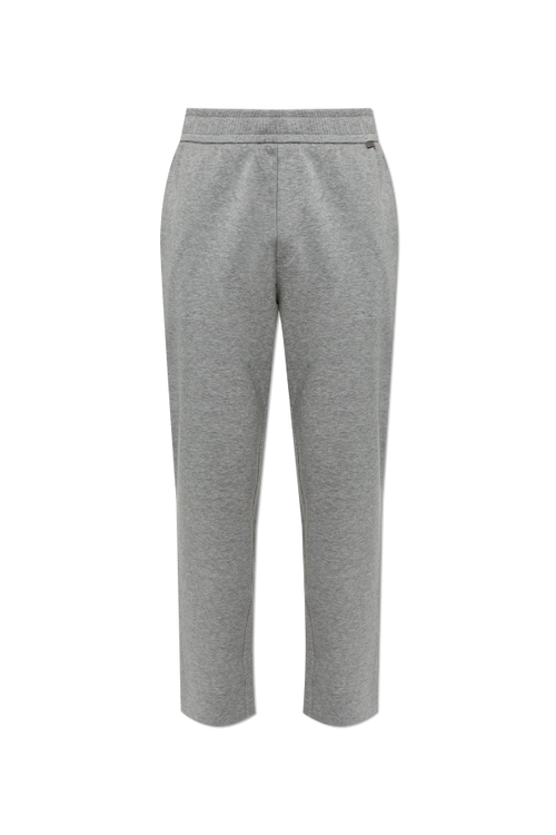Moncler GREY Sweatpants with logo 1