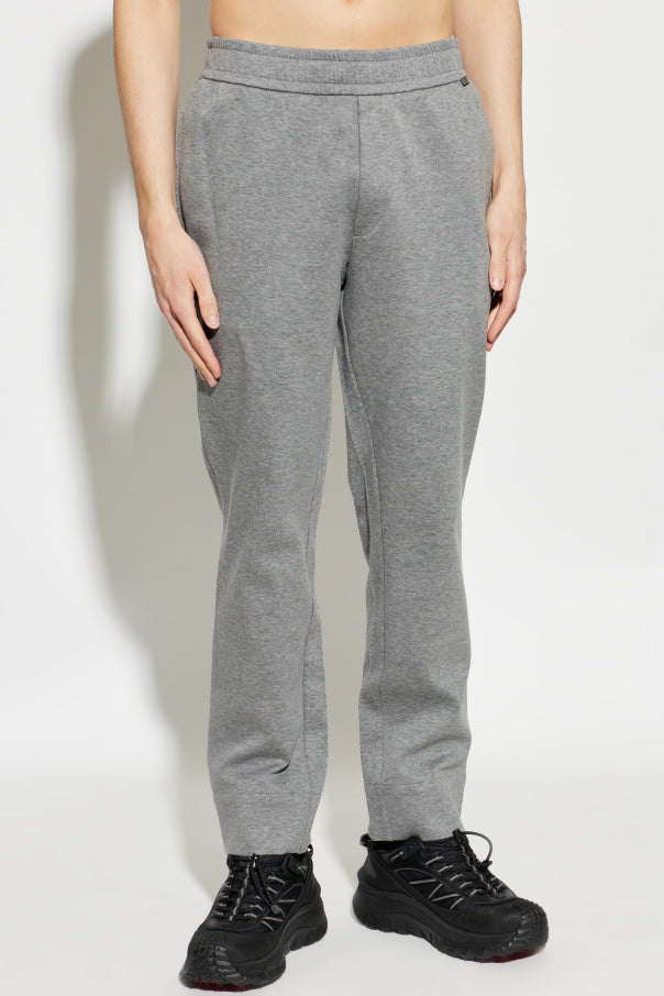 Moncler GREY Sweatpants with logo 3