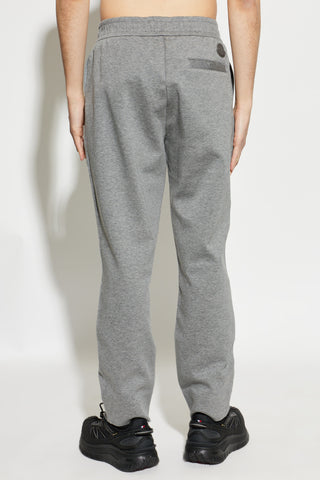 Moncler GREY Sweatpants with logo 4