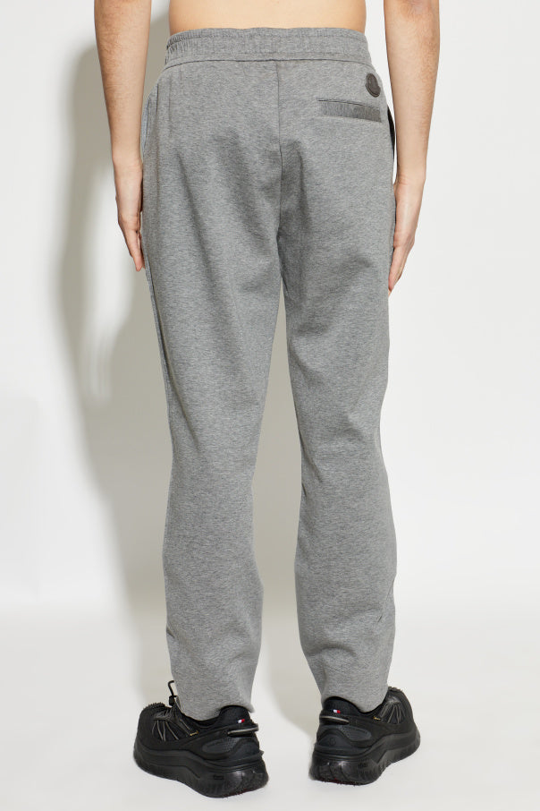Moncler GREY Sweatpants with logo 4